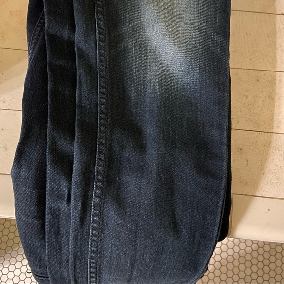 Mossimo Indigo Skinny Jeans with Thigh Fade - Picture 3 of 5